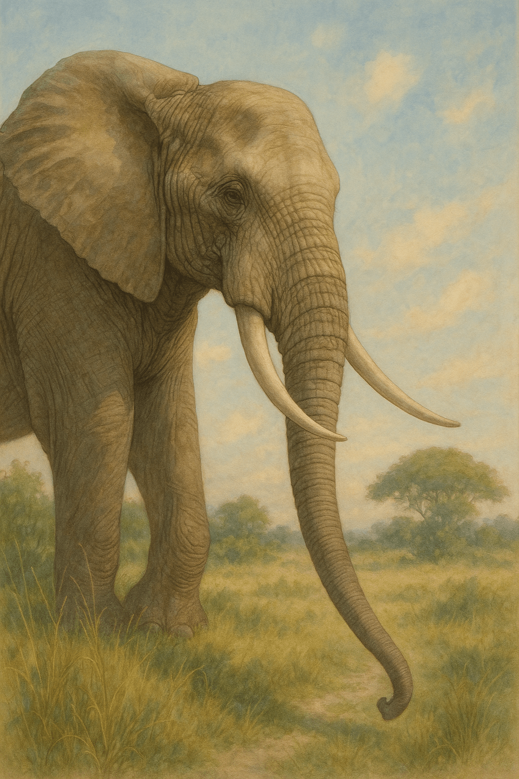 象は鼻が長い (“O elefante tem o nariz comprido”)